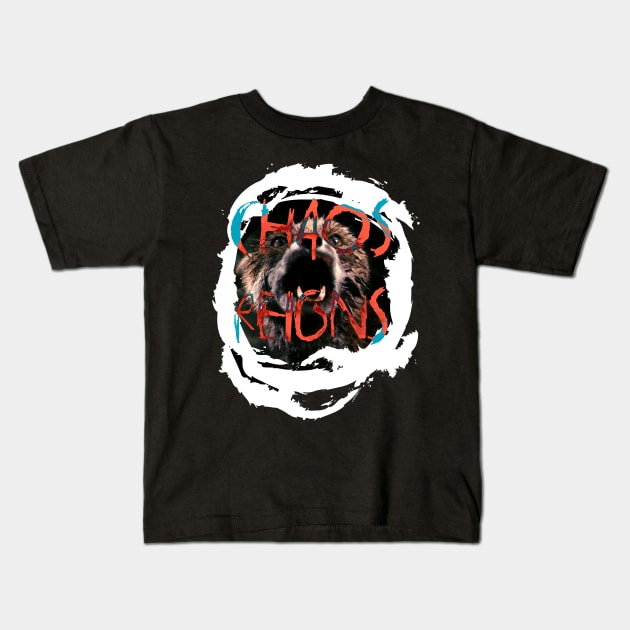 Chaos Reigns Kids T-Shirt by chilangopride